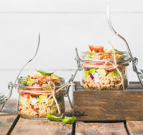 Selbstgemachtes herzhaftes zum Mittagessen